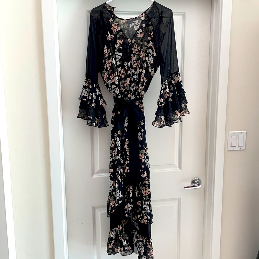 Anthropologie Ruffled Dress